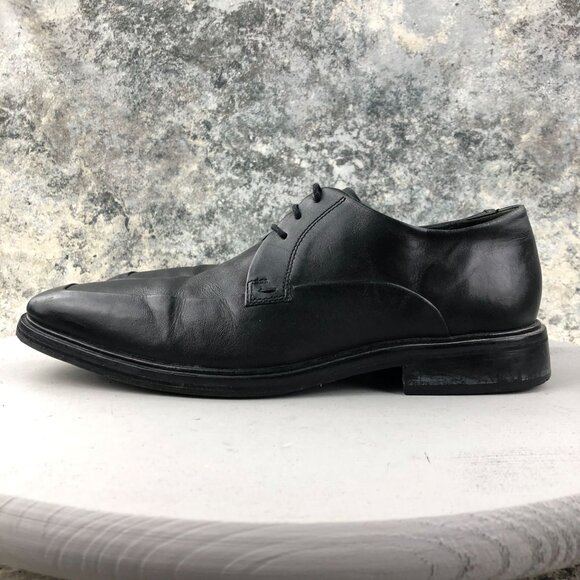 Cole Haan Men's Size 8.5M Nike Air Jackson Black Leather Lace-Up Oxford Shoes - Picture 6 of 13